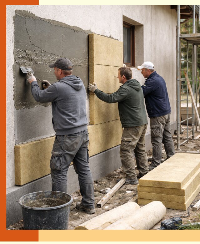 Утепление частного дома в Черкесске — тепло, экономия и надежность