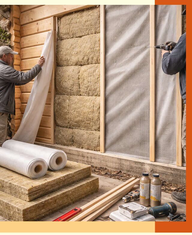 Утепление дома из минибруса в Черкесске от 4588 руб/м2 — заказать профессионально | ТепломастерЧрк