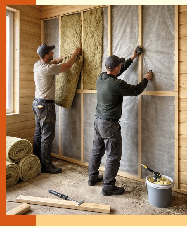 Утепление дома из минибруса в Черкесске: комплексные теплоизоляционные работы