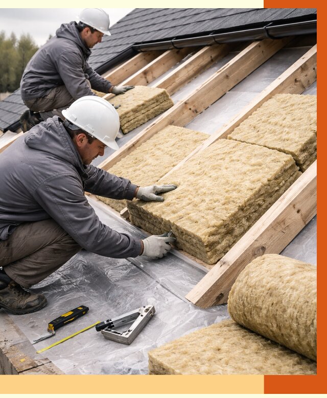 Утепление крыши в Черкесске от 1886 руб./м2 — комплексное утепление кровли | ТепломастерЧрк