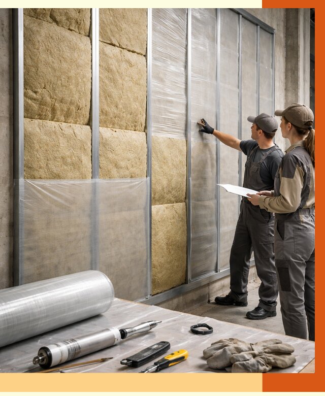 Утепление склада химсырья в Черкесске от 4588 руб. под ключ | ТепломастерЧрк