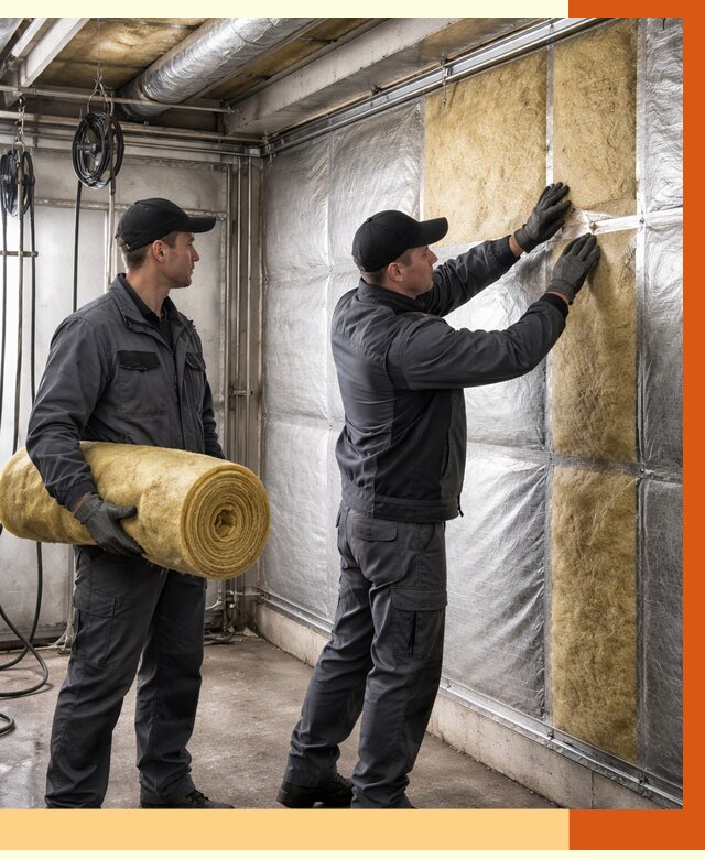 Утепление автомойки в Черкесске от 8667 руб./м2 — комплексное утепление под ключ | ТепломастерЧрк