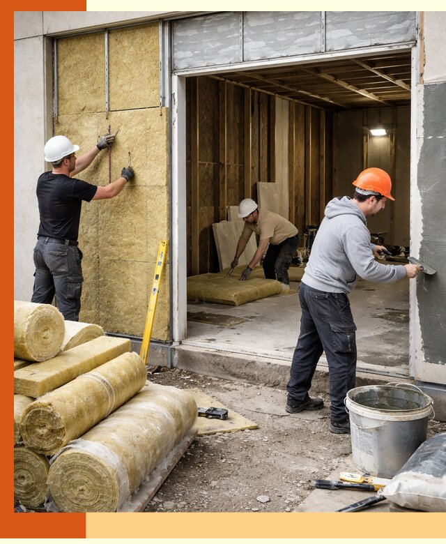 Утепление торгового павильона в Черкесске — качественно и энергоэффективно