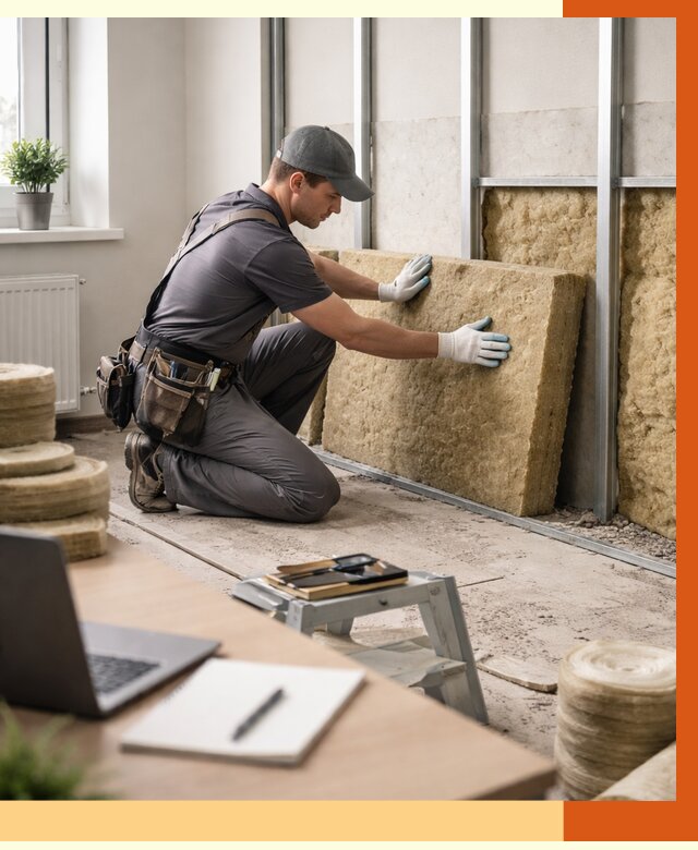 Утепление офиса в Черкесске от 4588 руб/м2 — комплексное утепление офиса под ключ | ТепломастерЧрк