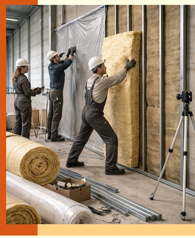 Утепление складского терминала в Черкесске профессионально и надёжно