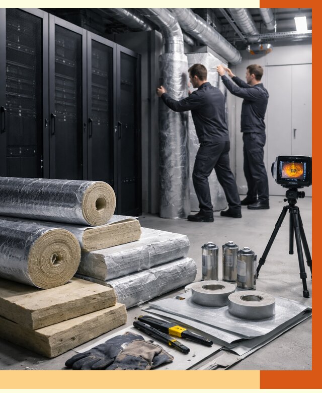 Утепление серверной в Черкесске от 8667 руб./м² — комплексно под ключ | ТепломастерЧрк