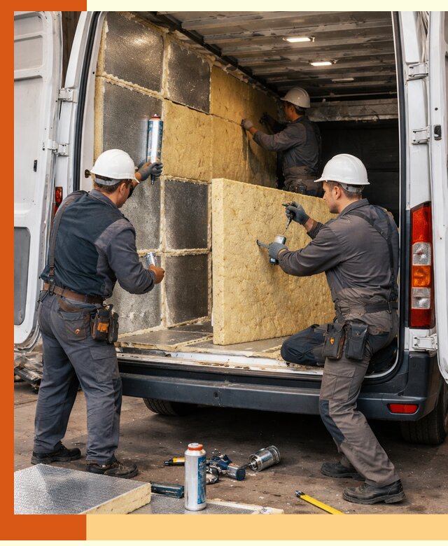 Утепление фургона-рефрижератора в Черкесске для сохранения температуры