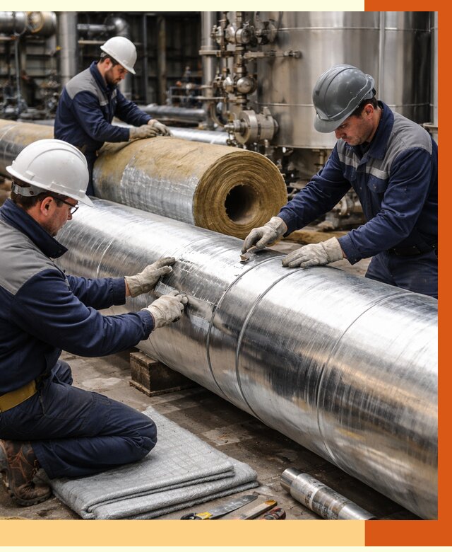 Утепление технологического оборудования в Черкесске от 4282 руб. за м2 | ТепломастерЧрк