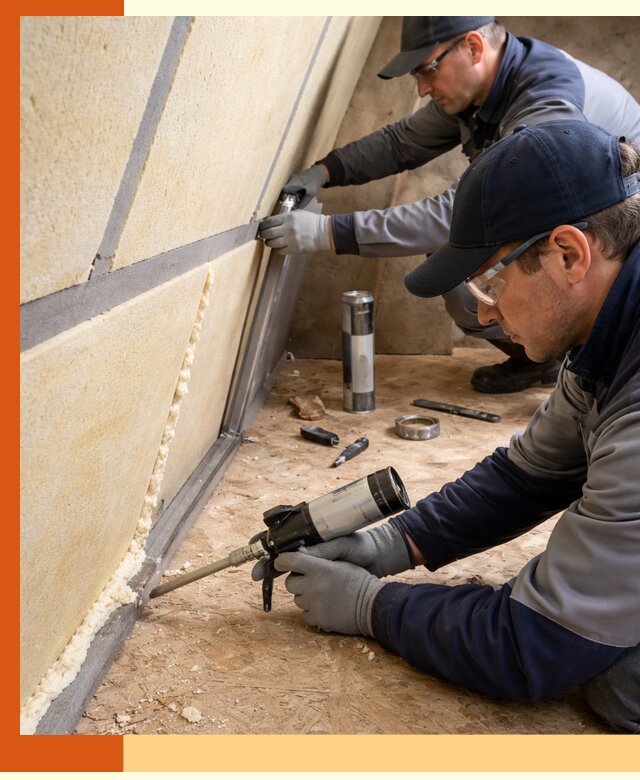 Герметизация стыков ППУ в Черкесске — надежное уплотнение швов