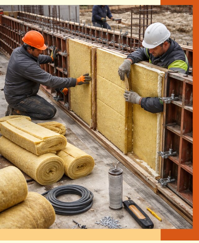 Теплоизоляция опалубки в Черкесске от 7341 руб. за м2 — услуги и монтаж | ТепломастерЧрк