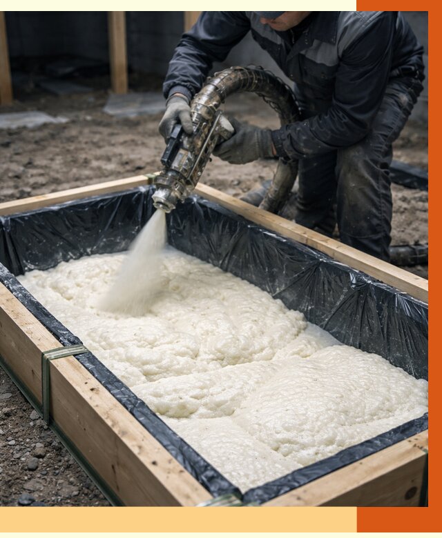 Заливка ППУ в формы в Черкесске от 2549 руб. — утепление форм под ключ | ТепломастерЧрк