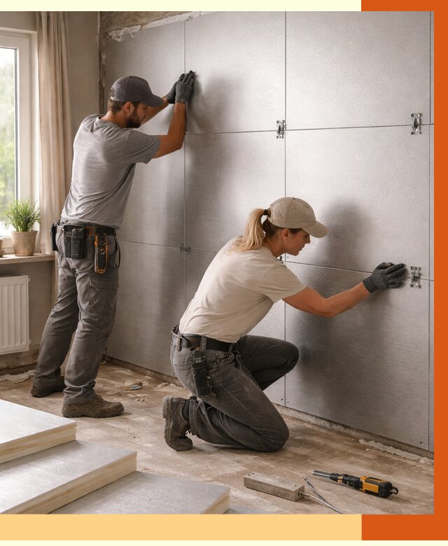 Утепление PIR панелями в Черкесске от 4282 руб. под ключ | ТепломастерЧрк