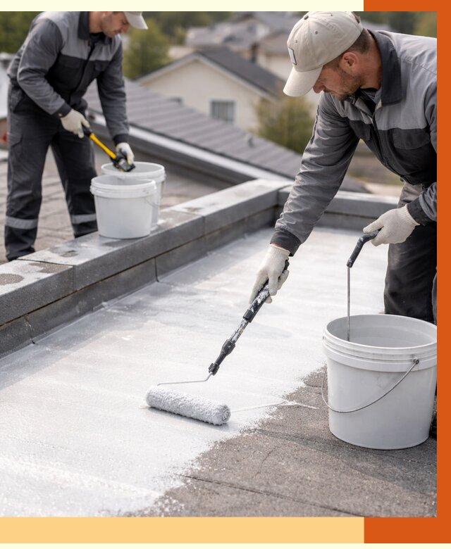 Утепление кровли жидкой теплоизоляцией в Черкесске от 2192 руб./м2 | ТепломастерЧрк