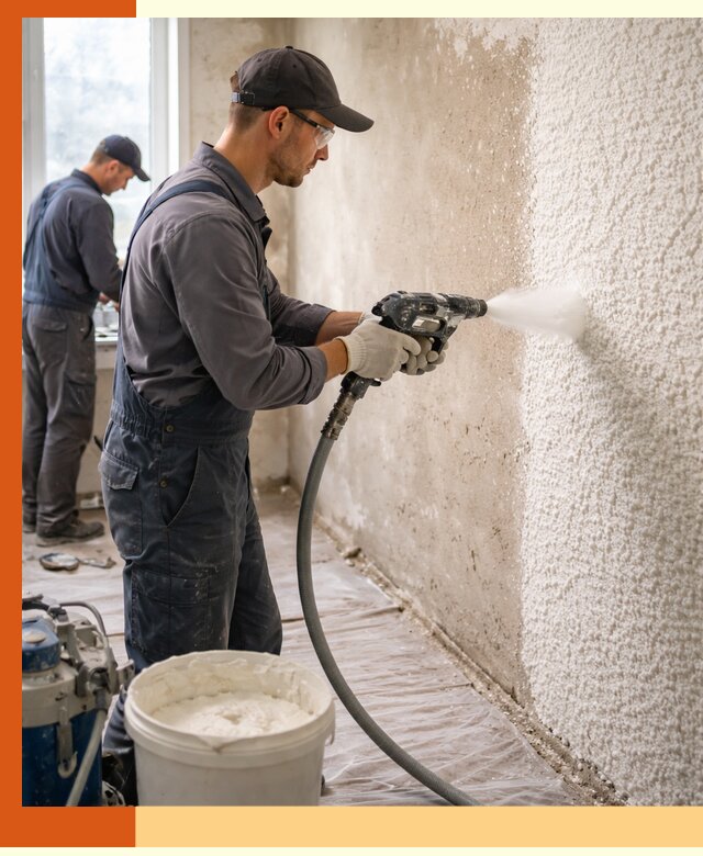 Утепление стен жидкой теплоизоляцией в Черкесске для квартир и домов