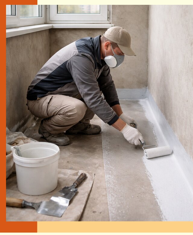 Утепление балкона жидкой теплоизоляцией в Черкесске