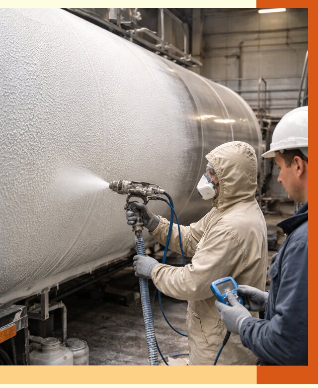 Утепление автоцистерны жидкой теплоизоляцией в Черкесске от 14784 руб. под ключ | ТепломастерЧрк