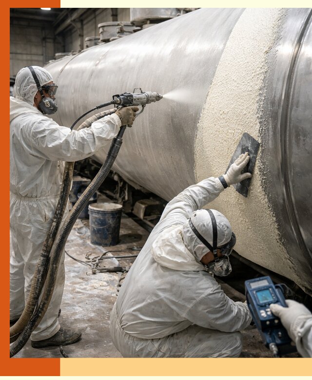 Утепление автоцистерн жидкой теплоизоляцией в Черкесске