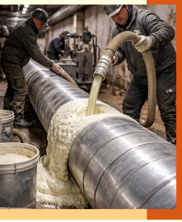 Утепление теплотрассы жидкой теплоизоляцией в Черкесске от 4282 руб. | ТепломастерЧрк