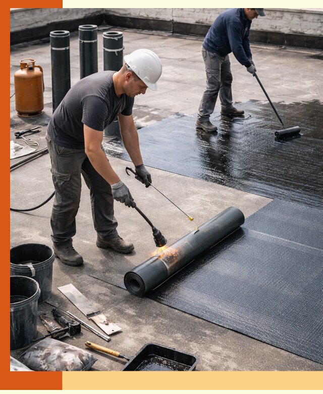 Гидроизоляция кровли в Черкесске — надежная защита от протечек