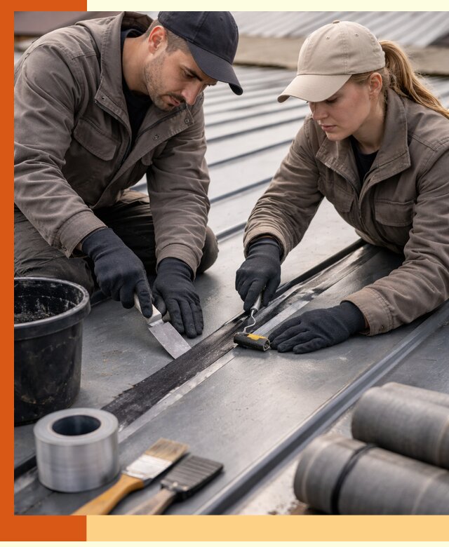 Гидроизоляция фальцевой кровли в Черкесске качественно и надежно