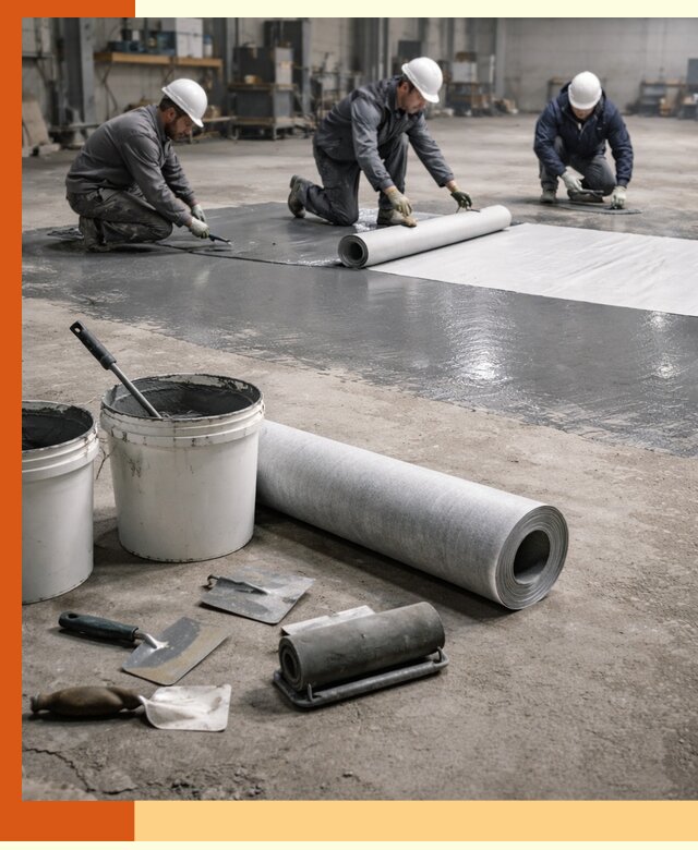 Гидроизоляция промышленного пола в Черкесске — защита и долговечность