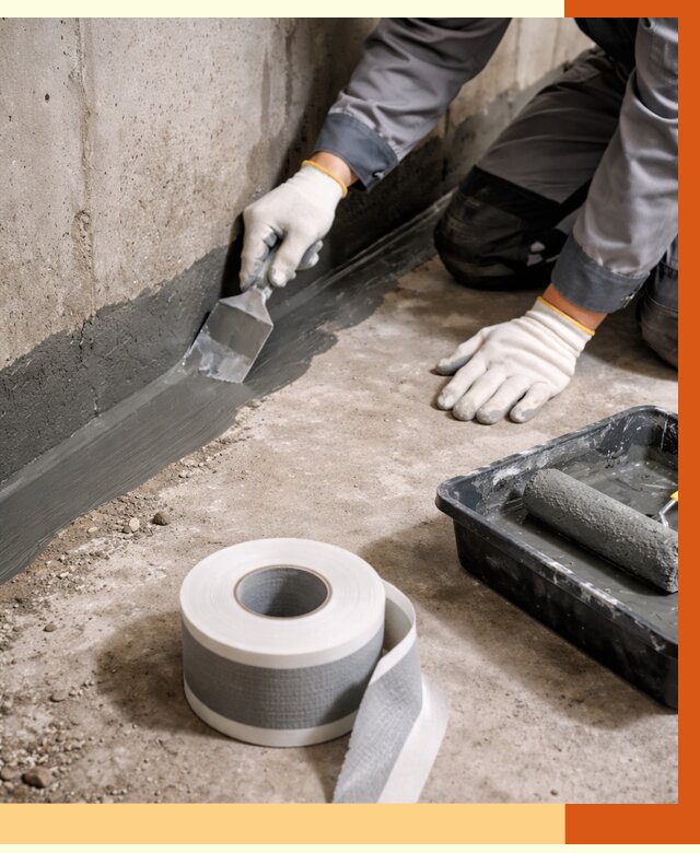 Гидроизоляция швов и герметизация стыков в Черкесске от 1275 руб. | ТепломастерЧрк