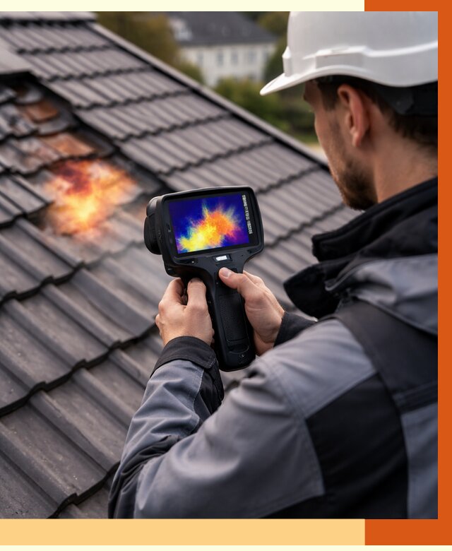 Тепловизионное обследование кровли в Черкесске от 4588 руб. — ТепломастерЧрк под ключ