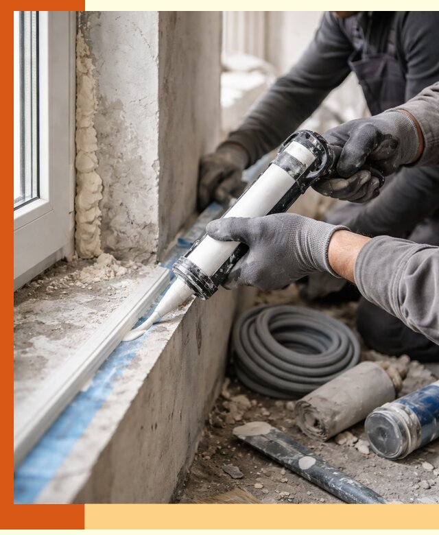 Герметизация стыков и примыканий зданий в Черкесске